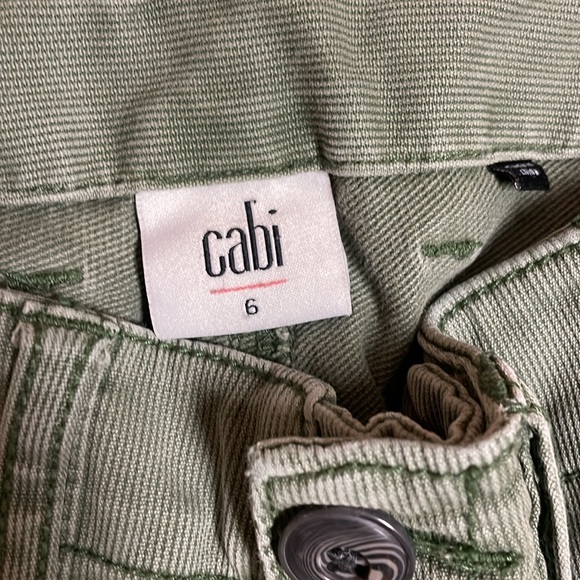 Cabi The Quest Skinny Stretch Cords Ankle Mid Rise Pants Size 6 - Picture 4 of 6